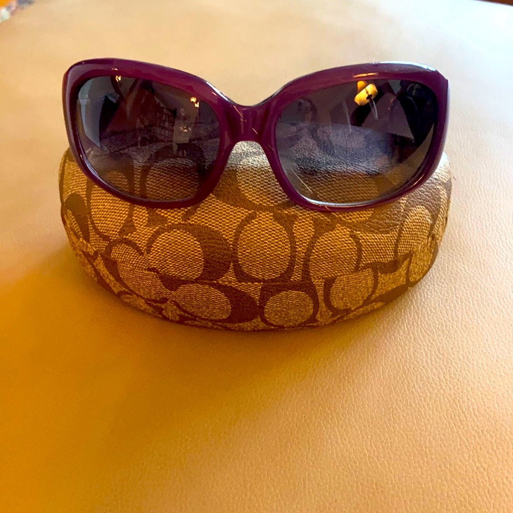 Vintage purple Coach sunglasses